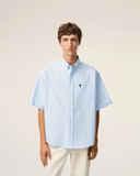  Áo Ami De Coeur Boxy Embroidered 'Blue' 