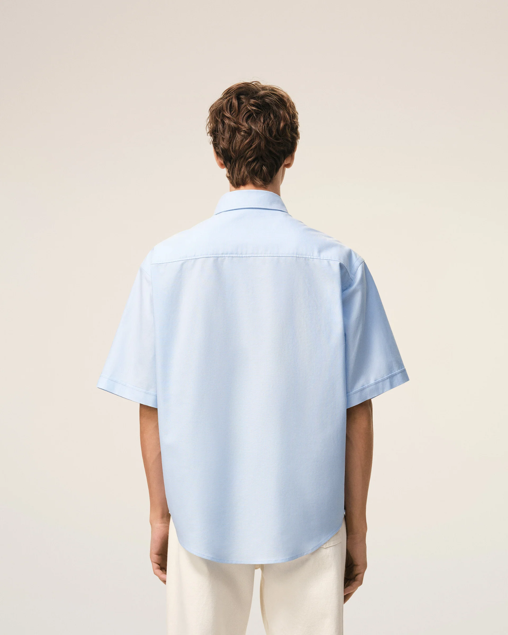  Áo Ami De Coeur Boxy Embroidered 'Blue' 