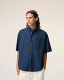  Áo Ami De Coeur Boxy Embroidered 'Blue' 