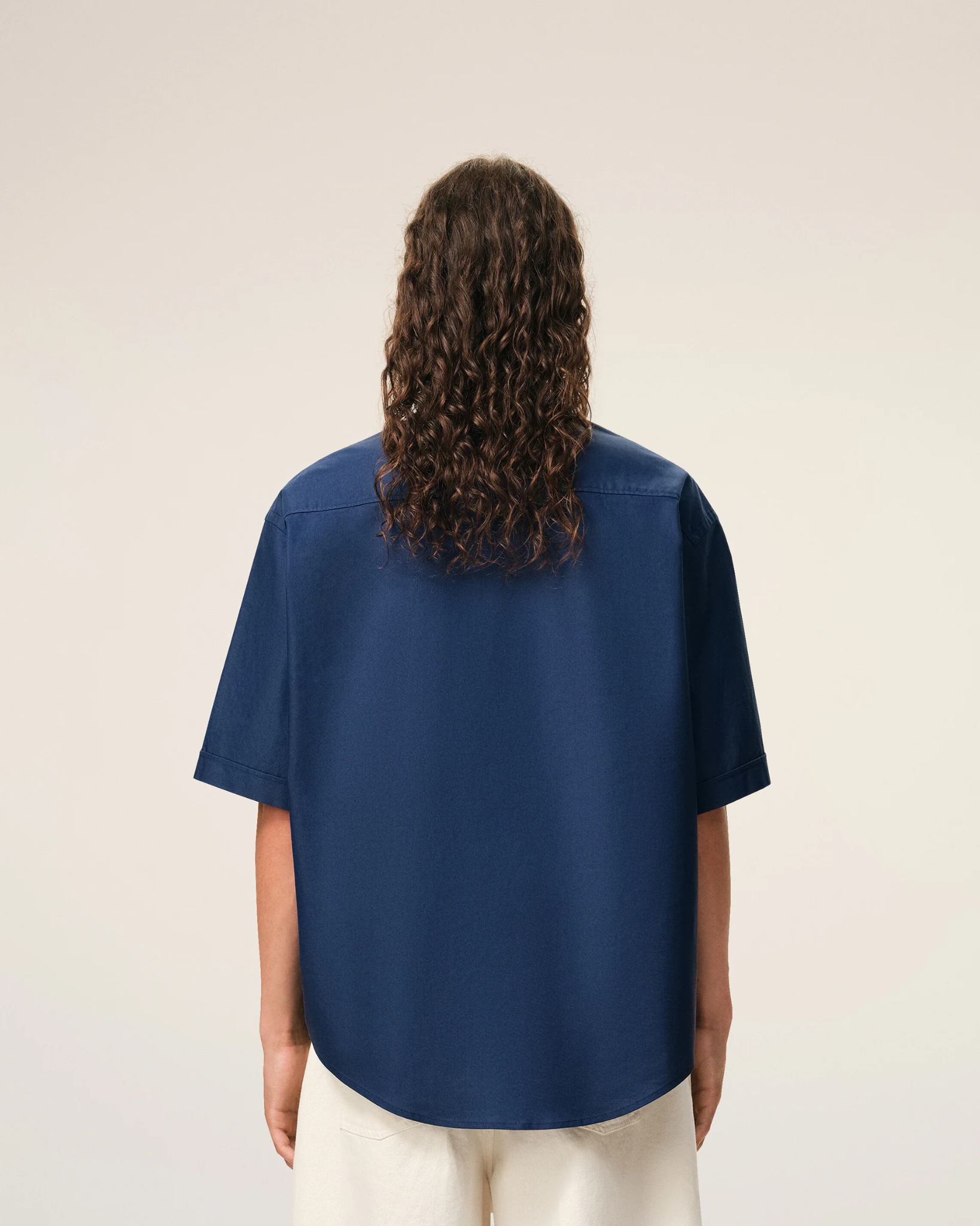  Áo Ami De Coeur Boxy Embroidered 'Blue' 