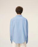  Áo Ami De Coeur  Boxy Embroidered Shirt 'Blue' 