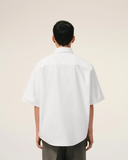  Áo Ami De Coeur Boxy Embroidered Shirt 'White' 