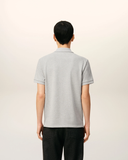  Áo Ami De Coeur Contrasted  Polo Shirt 'Grey' 