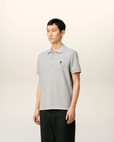  Áo Ami De Coeur Contrasted  Polo Shirt 'Grey' 