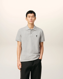  Áo Ami De Coeur Contrasted  Polo Shirt 'Grey' 