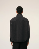  Áo Ami De Coeur Knitted  Overshirt 'Black' 
