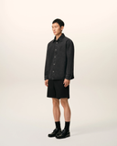  Áo Ami De Coeur Knitted  Overshirt 'Black' 