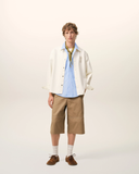  Áo Ami De Coeur Knitted  Overshirt 'White' 