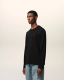  Áo Ami De Coeur Longlseeves T-Shirt 'Black' 
