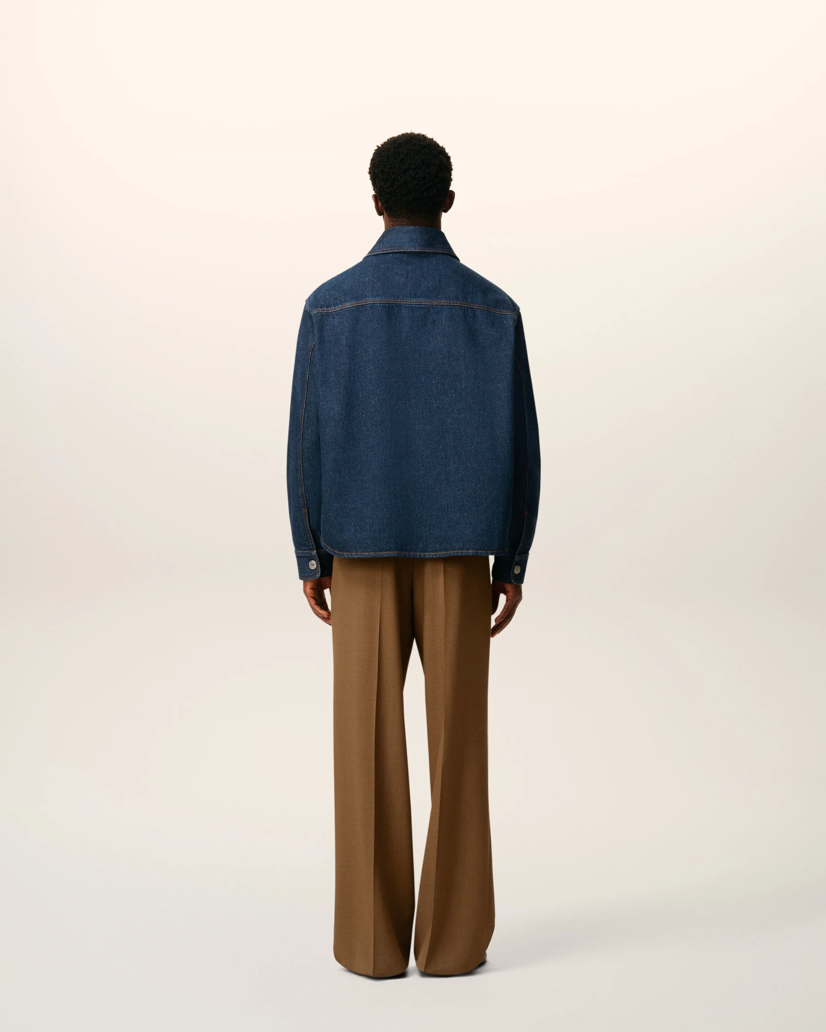  Áo Ami De Coeur Overshirt 'Blue' 