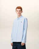  Áo Ami De Coeur Oxford Shirt 'Blue' 