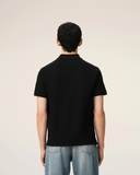  Áo Ami De Coeur Polo Shirt 'Black Red' 
