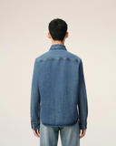  Áo Ami De Coeur Shirt 'Blue Denim' 