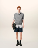  Áo Ami De Coeur Short Sleeves Polo 'Grey' 