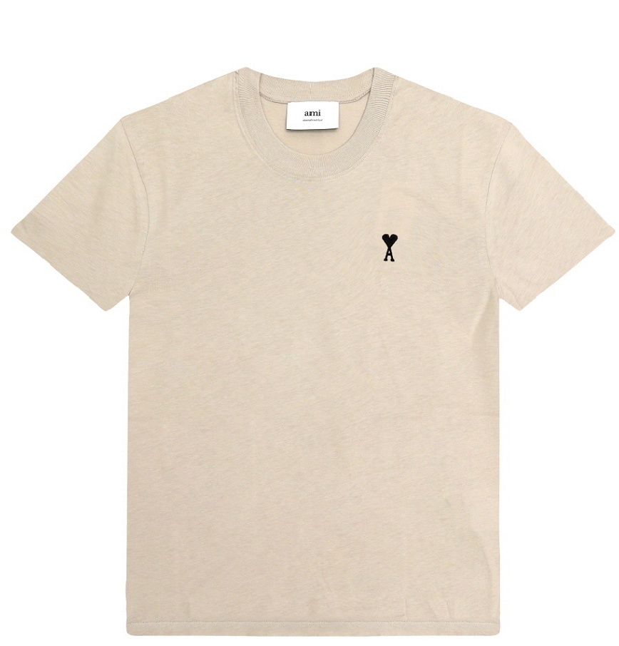 Áo Ami De Coeur T-shirt 'Beige' 