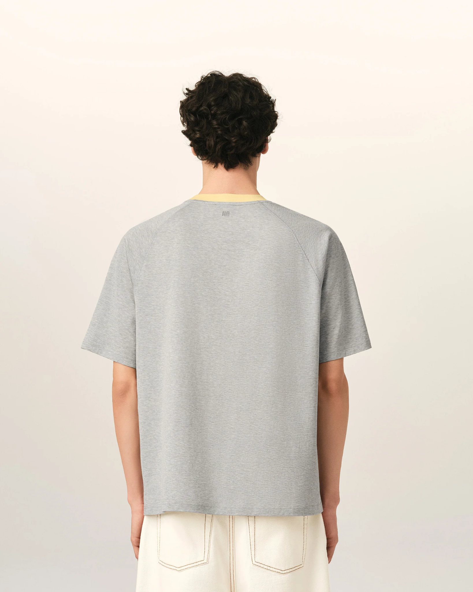  Áo Ami De Coeur T-Shirt 'Grey' 