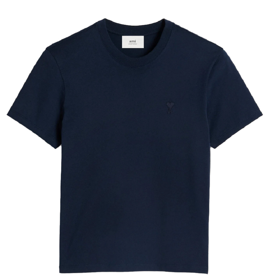  Áo Ami De Coeur T-Shirt 'Night Blue' 