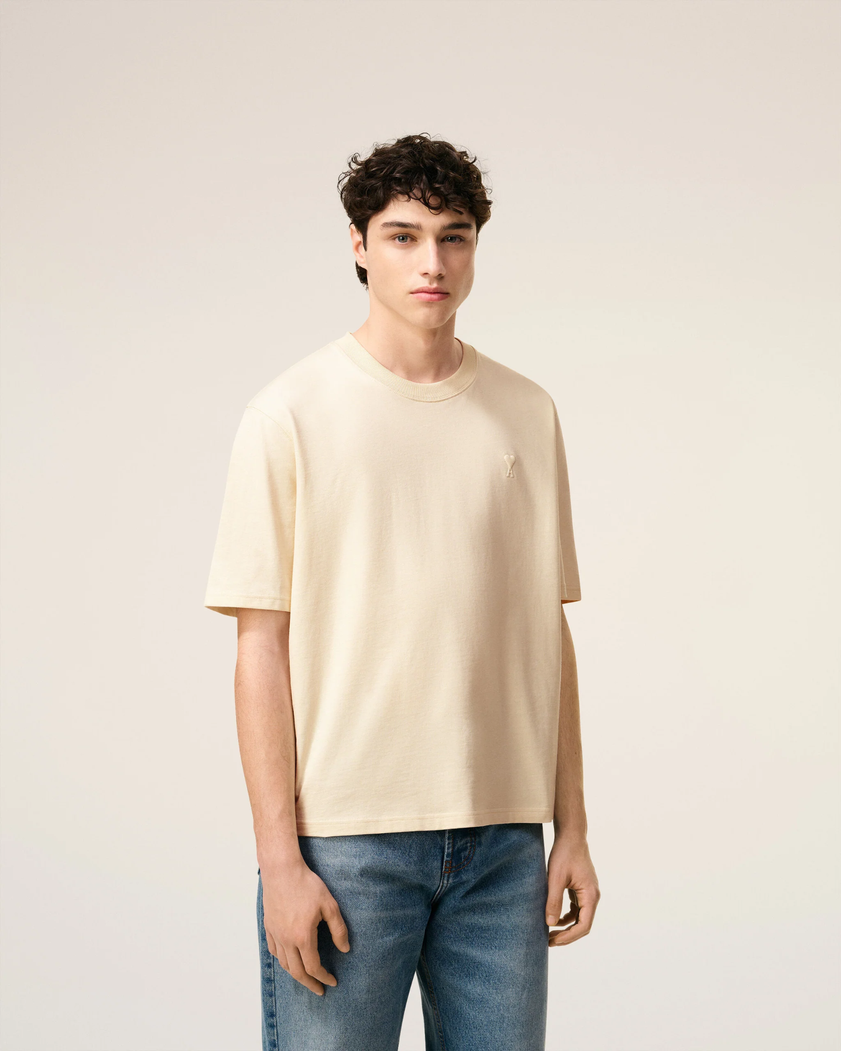  Áo Ami De Coeur T-shirt 'White' 