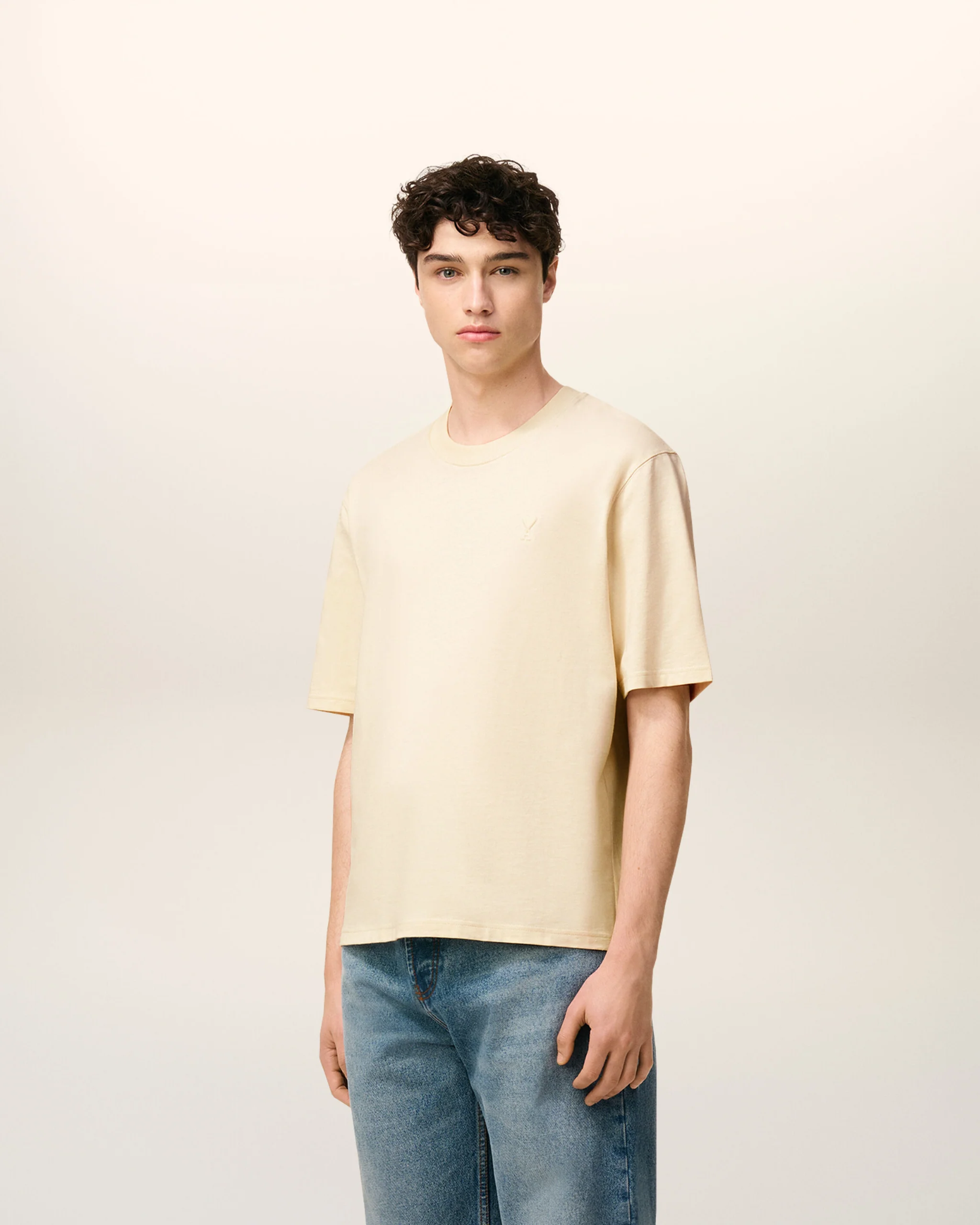  Áo Ami De Coeur T-shirt 'White' 