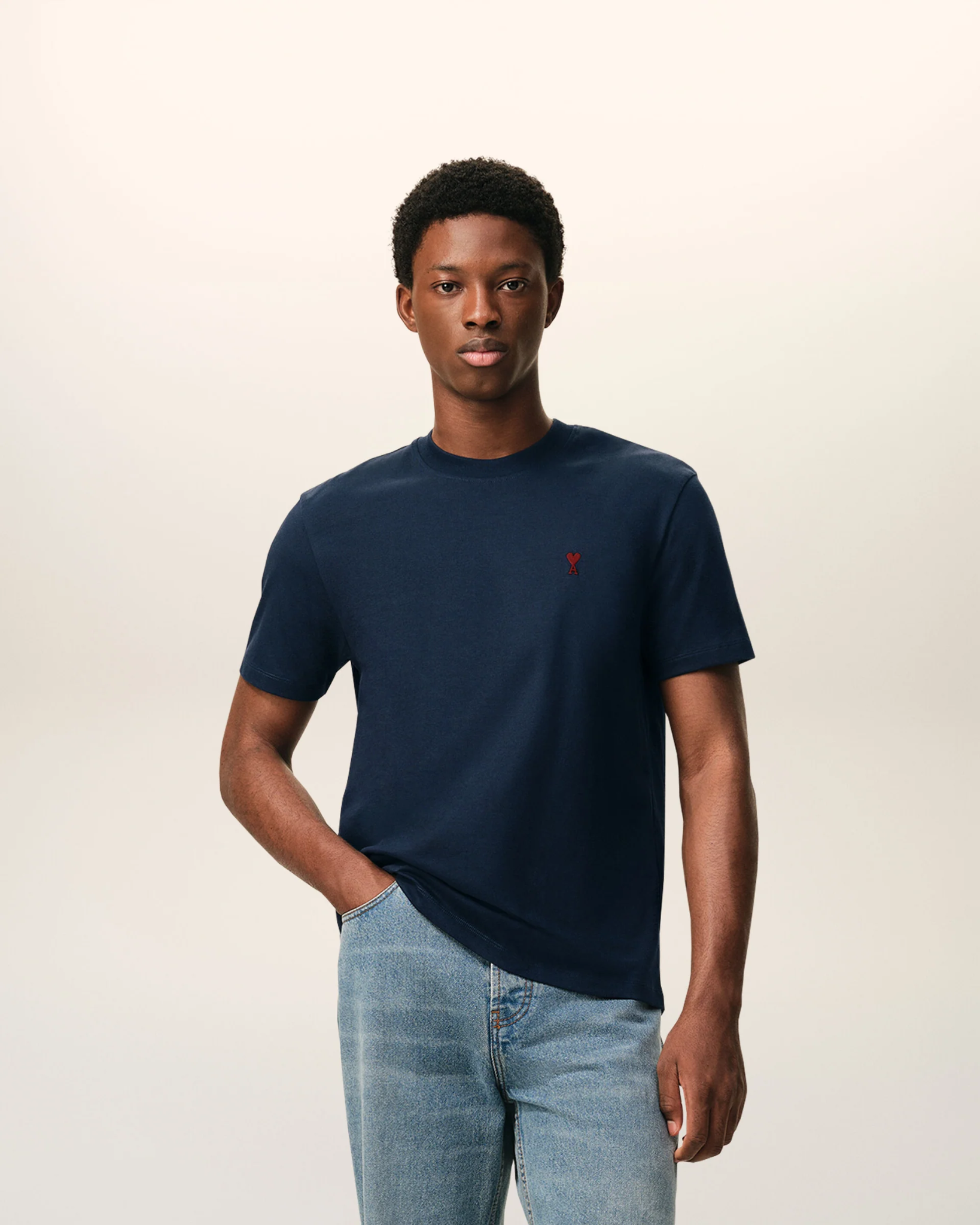  Áo Ami De Coeur TShirt 'Blue' 