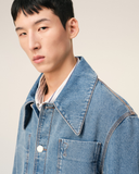  Áo Ami De Coeur Worker Overshirt 'Blue' 