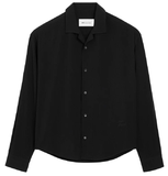  Áo Ami Paris Boxy Embroidered Shirt 'Black' 
