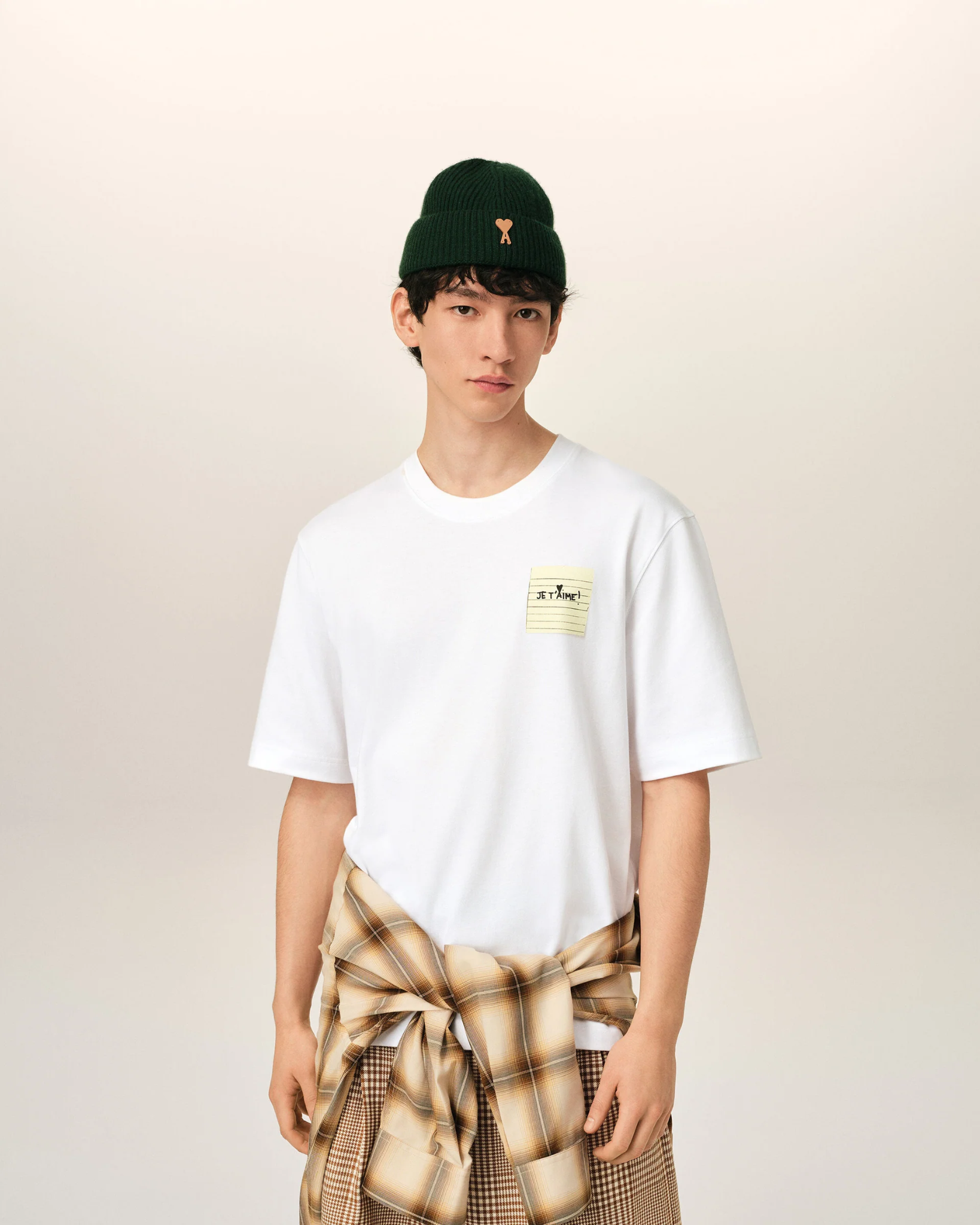  Áo Ami Post It Je T'Aime T-Shirt 'White' 