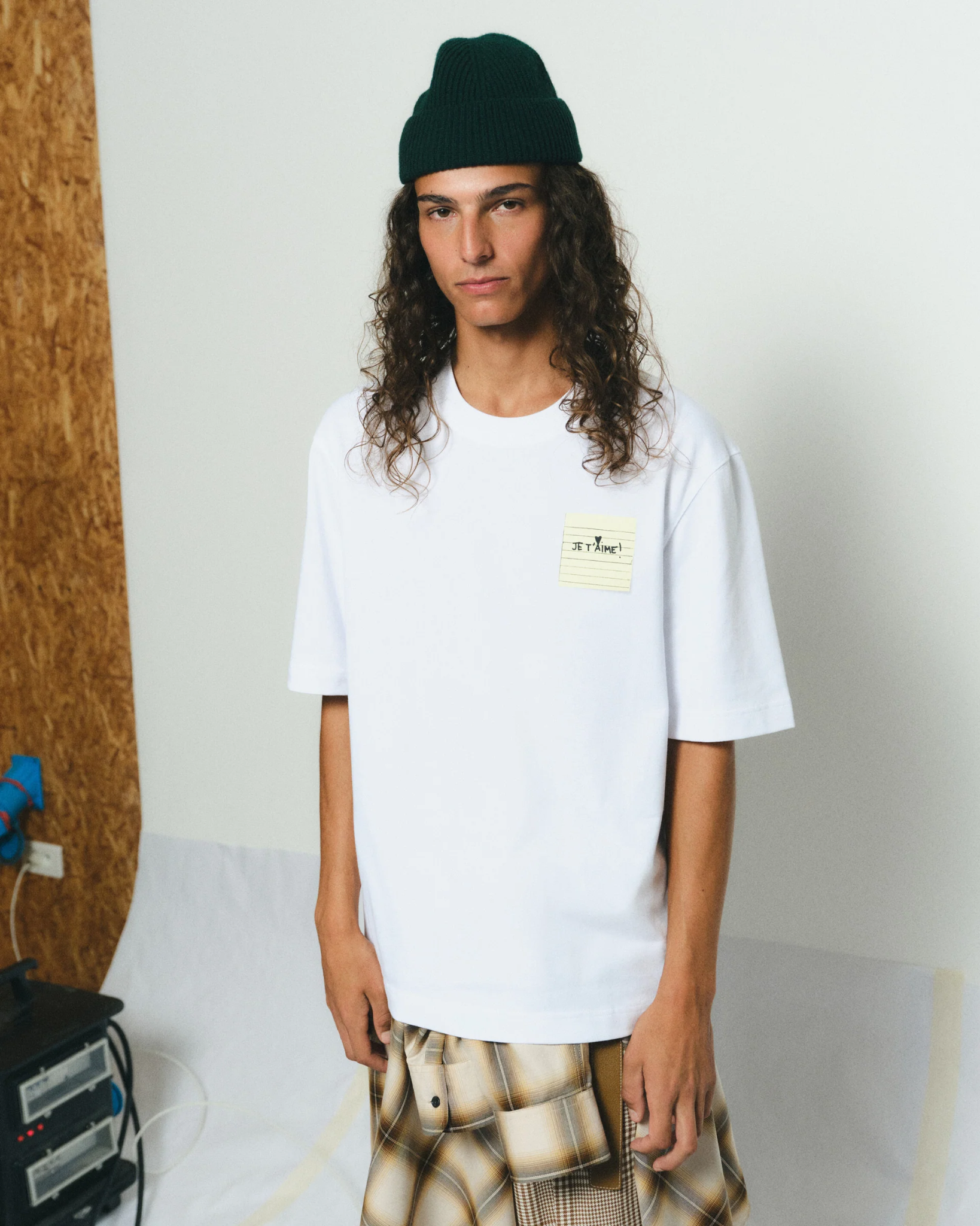  Áo Ami Post It Je T'Aime T-Shirt 'White' 
