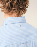  Áo Ami Ruffled Adjusted Shirt 'Blue' 