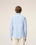  Áo Ami Ruffled Adjusted Shirt 'Blue' 