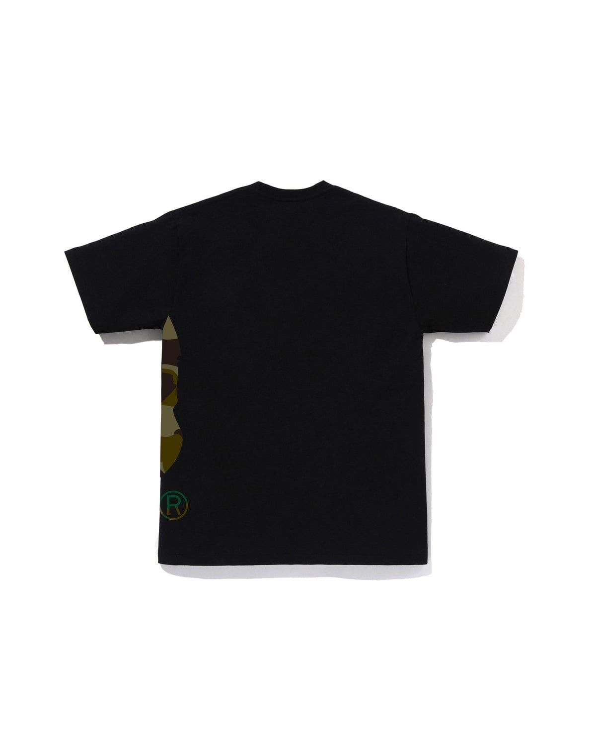  Áo Bape 1st Camo Side Big Ape Head Tee 'Black' 