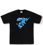  Áo Bape Abc Camo Ape Face STA Tee 'Black' 