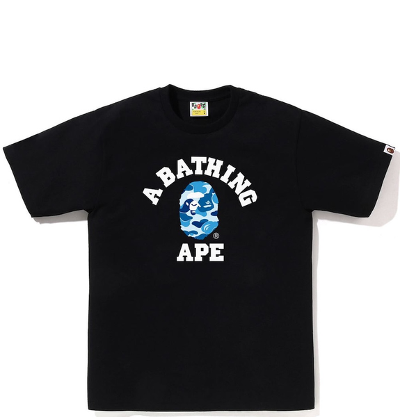 Áo Bape Abc Camo College Tee 'Black' 