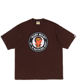  Áo Bape Baby Milo BAPE STA Busy Works Tee 'Brown' 