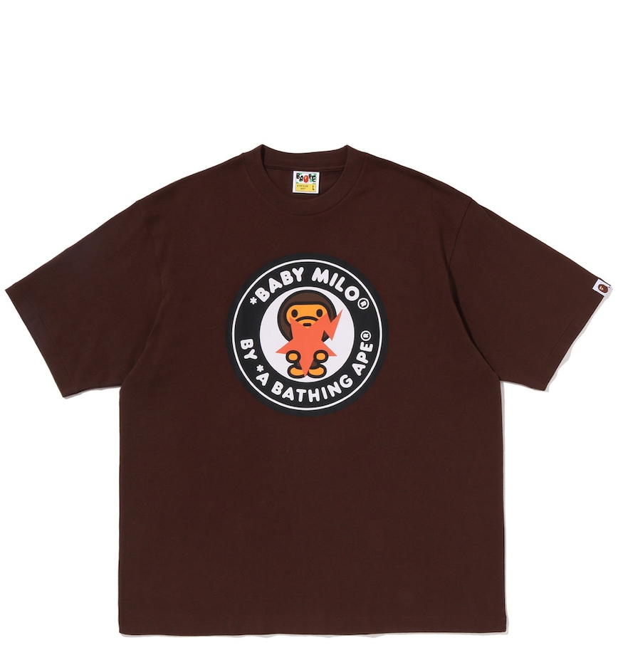 Áo Bape Baby Milo BAPE STA Busy Works Tee 'Brown' 