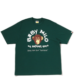  Áo Bape Baby Milo College Relaxed Fit Tee 'Green' 