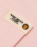  Áo Bape Baby Milo Cropped Tee 'Pink' 
