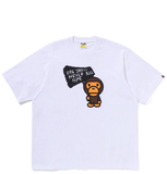  Áo Bape Baby Milo Graphic Relaxed Fit Tee 'White' 