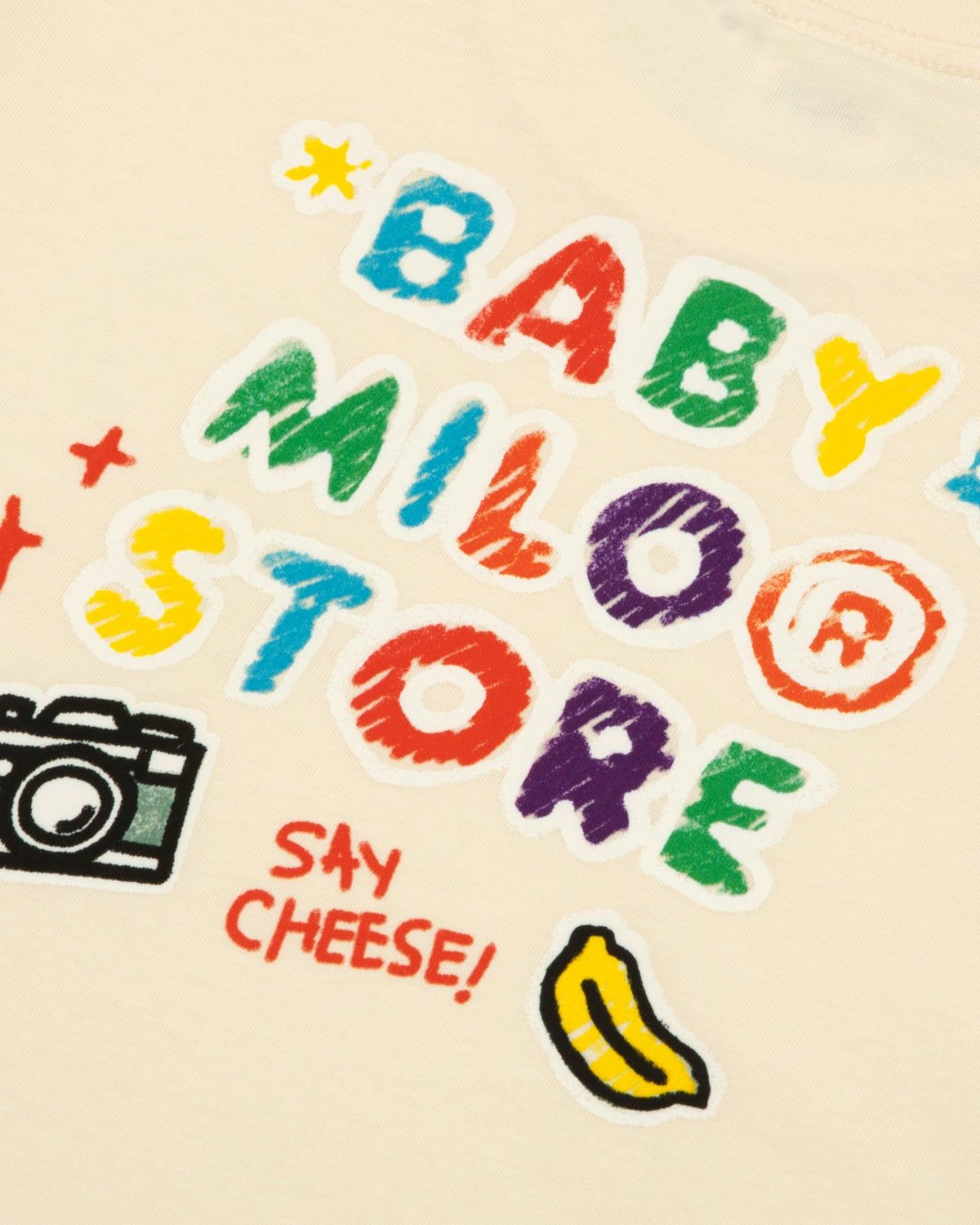  Áo Bape Baby Milo Graphic Tee 'Beige' 