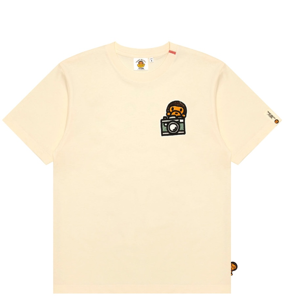  Áo Bape Baby Milo Graphic Tee 'Beige' 