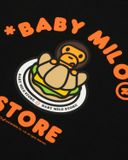  Áo Bape Baby Milo Graphic Tee 'Black' 
