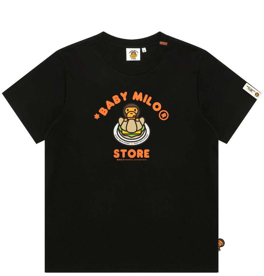  Áo Bape Baby Milo Graphic Tee 'Black' 