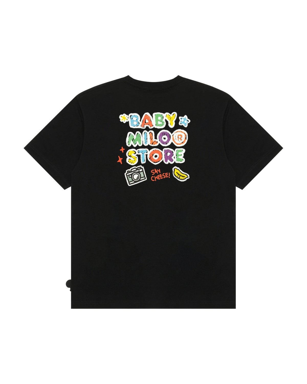  Áo Bape Baby Milo Graphic Tee 'Black' 