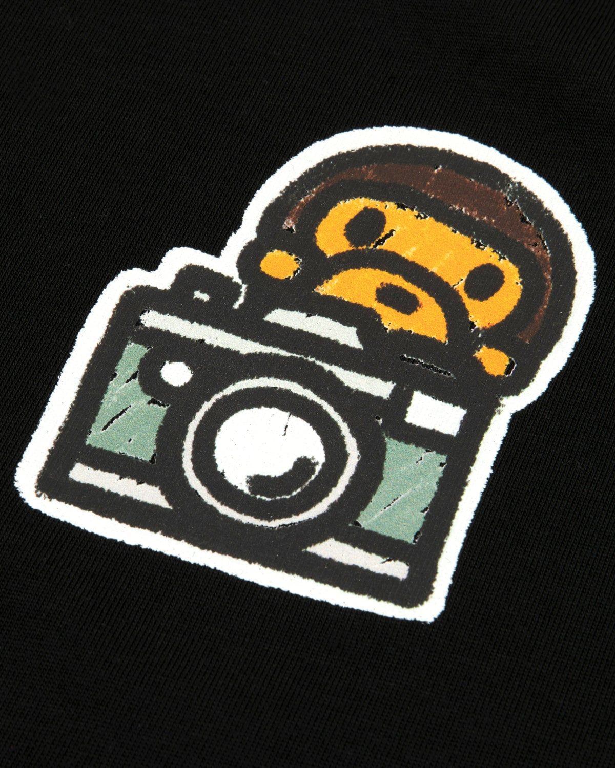  Áo Bape Baby Milo Graphic Tee 'Black' 