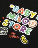  Áo Bape Baby Milo Graphic Tee 'Black' 