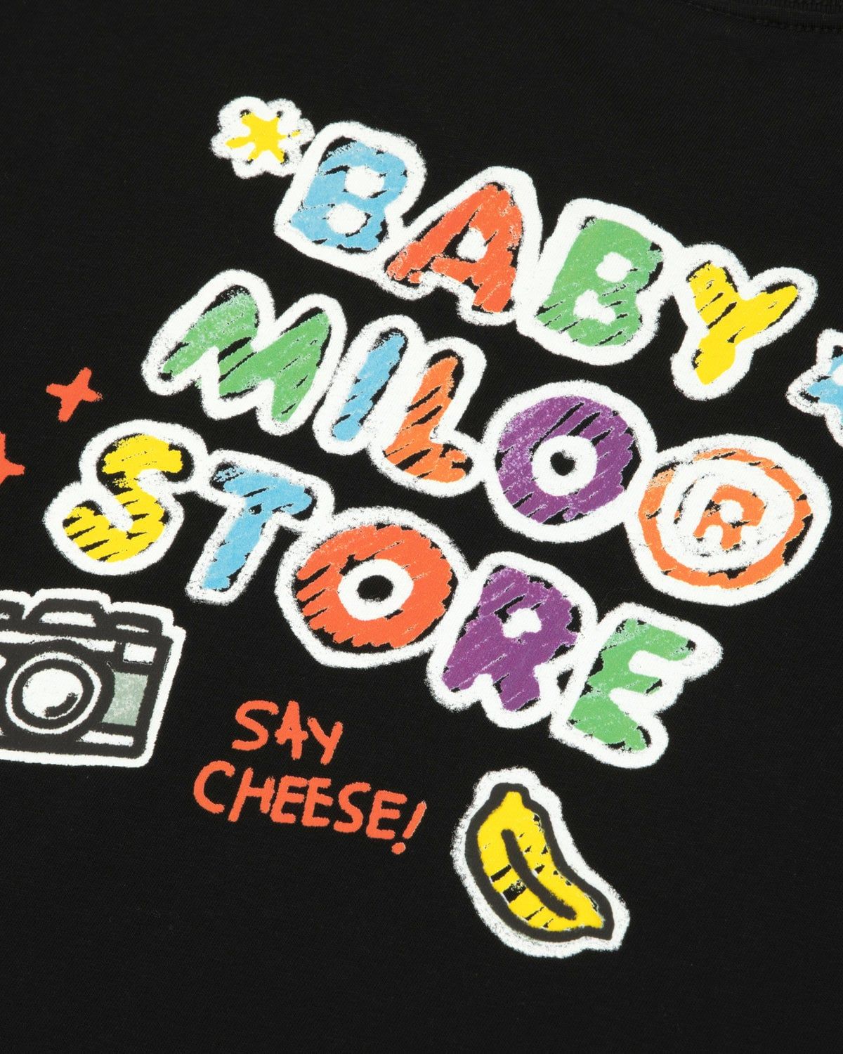  Áo Bape Baby Milo Graphic Tee 'Black' 