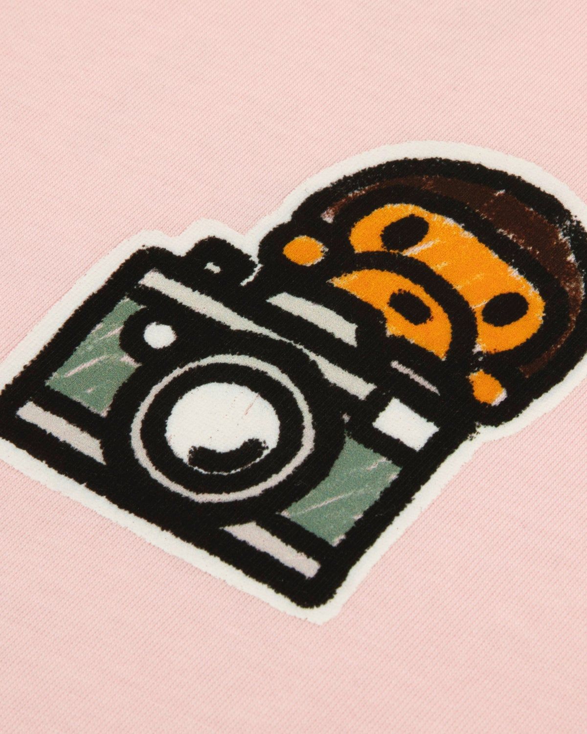  Áo Bape Baby Milo Graphic Tee 'Pink' 