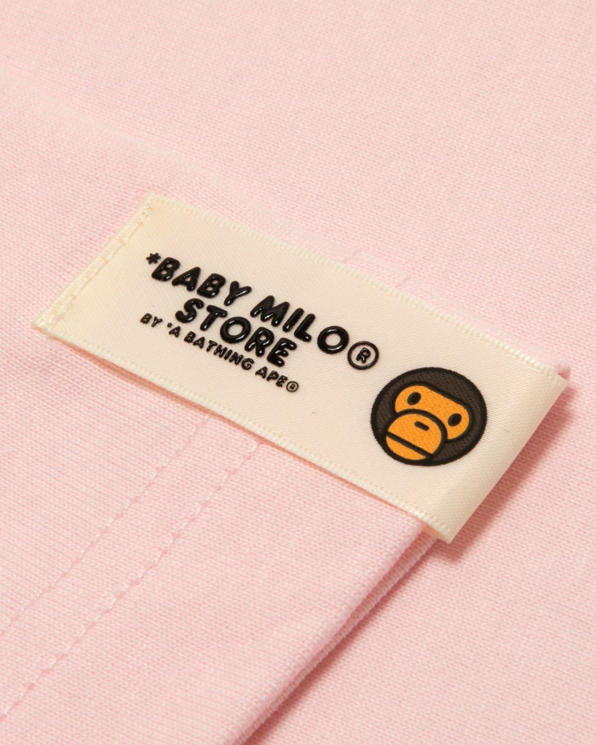  Áo Bape Baby Milo Graphic Tee 'Pink' 