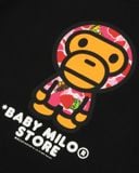  Áo Bape Baby Milo Regular Fit Tee 'Black' 