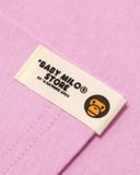  Áo Bape Baby Milo Regular Fit Tee 'Pink' 